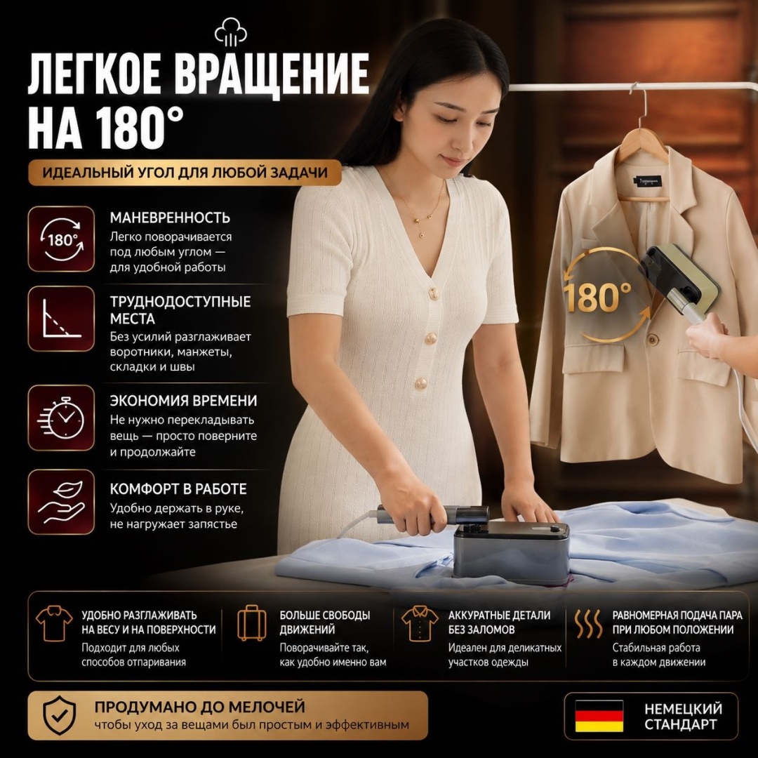Отпариватель WELLEST WS13 LUX 5