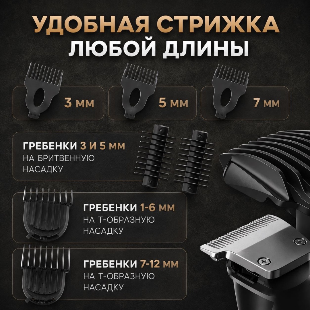 Электробритва WELLEST WS2 ELITE роторная 5