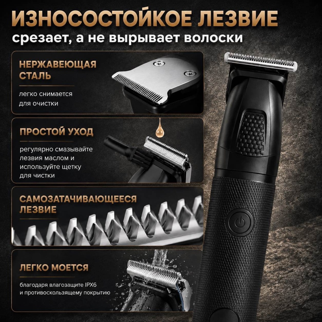 Электробритва WELLEST WS2 ELITE роторная 6