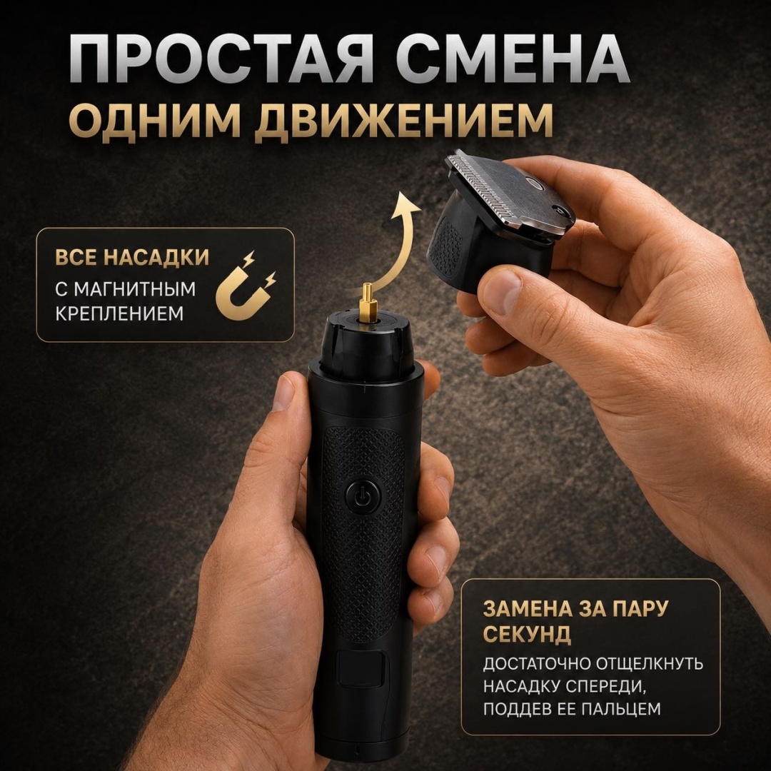 Электробритва WELLEST WS2 ELITE роторная 7