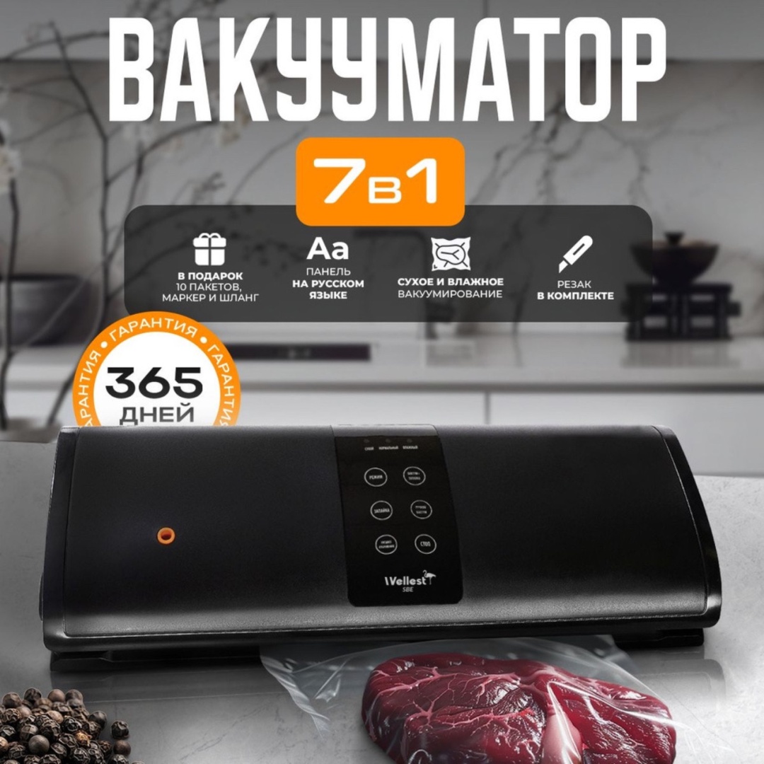Вакуумный упаковщик WELLEST WS27 PRO 2