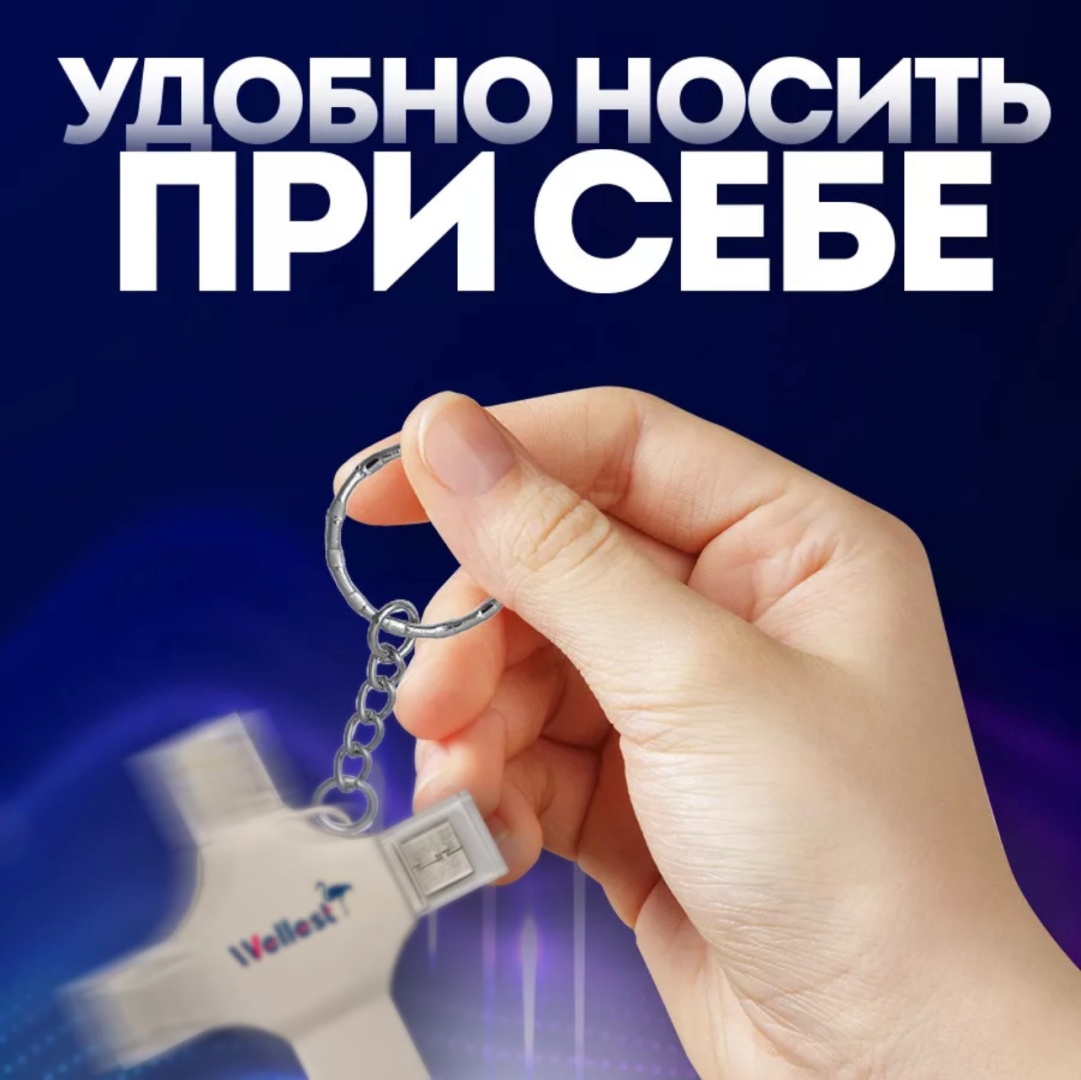USB Flash карта WELLEST WS3 1024 Гб 5