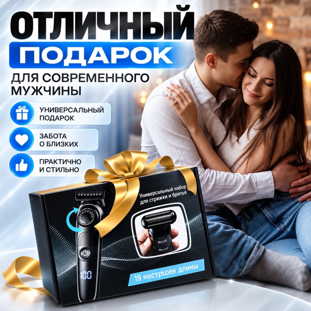 Электробритва WELLEST WS4 PRIME роторная 13