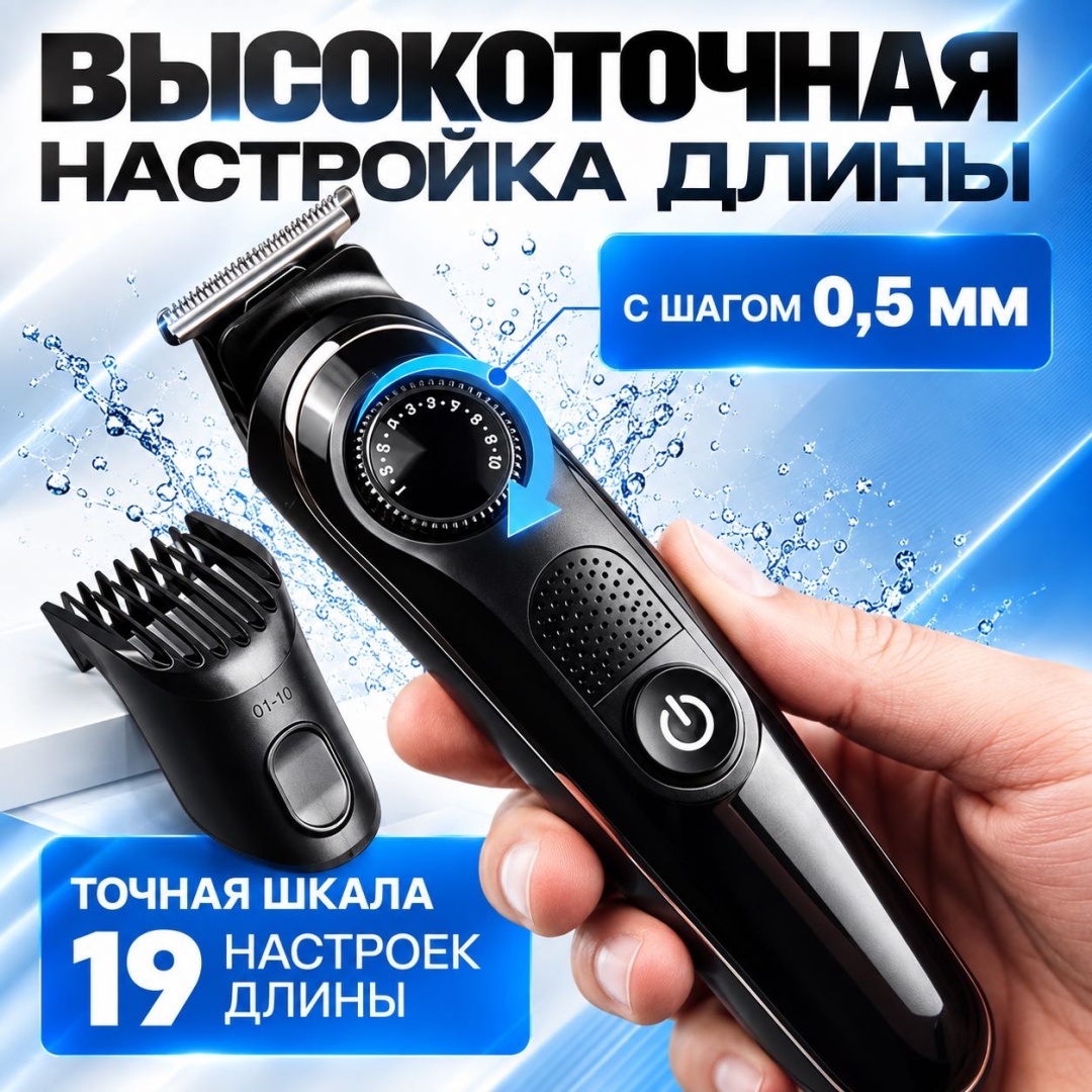 Электробритва WELLEST WS4 PRIME роторная 7
